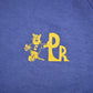 Vintage 1980s Collegiate Blue Sweatshirt Men's XS from propervintagecanada