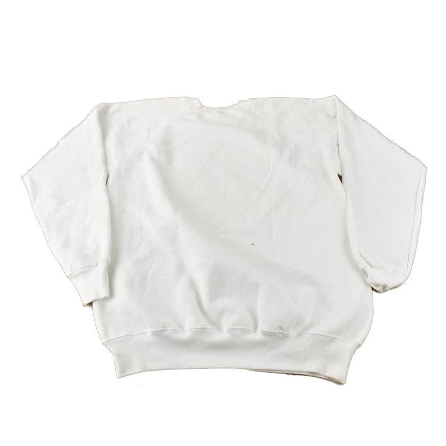 Vintage 1980s Collegiate Raglan Crewneck Sweatshirt Men's Large from propervintagecanada