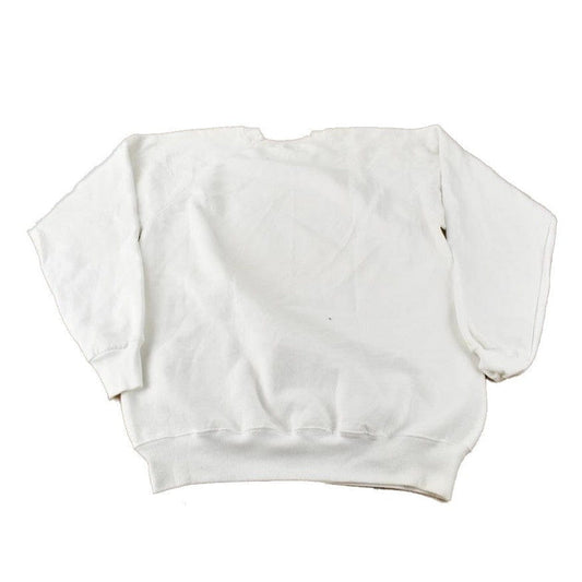 Vintage 1980s Collegiate Raglan Crewneck Sweatshirt Men's Large from propervintagecanada