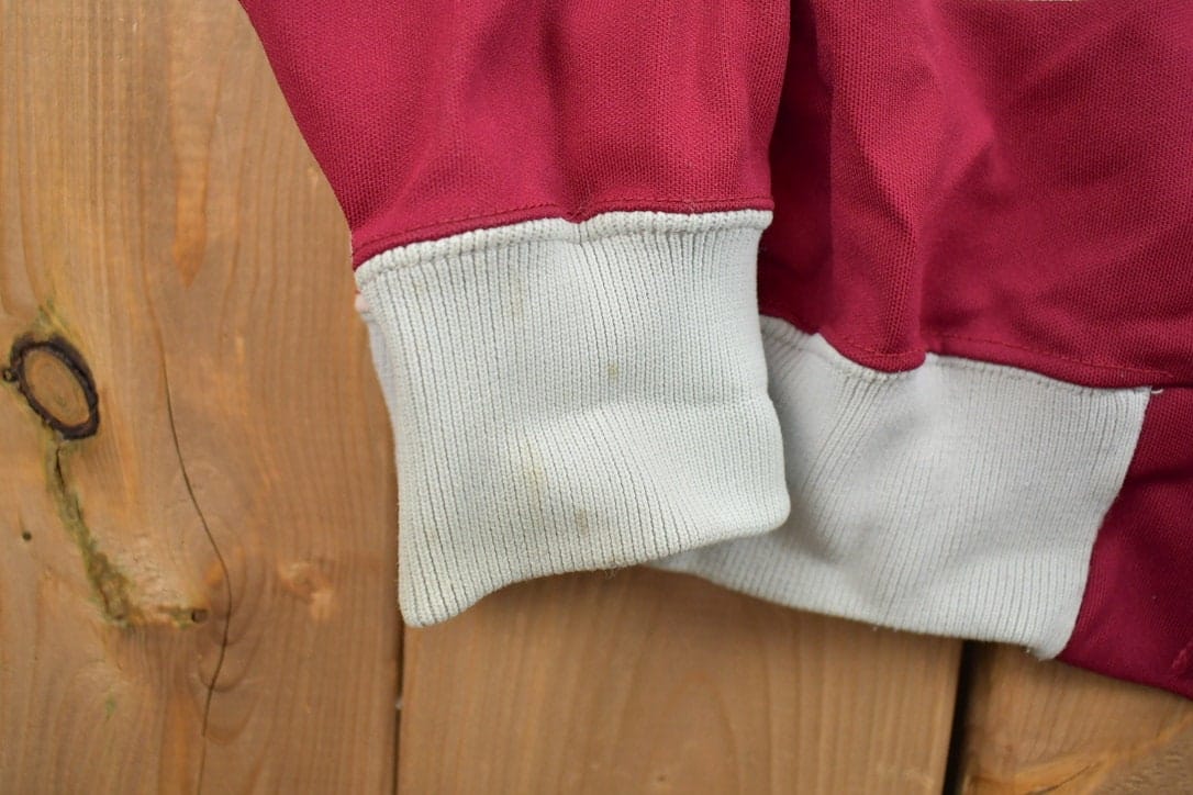 Vintage 1980s Collegiate Track Jacket Men's Small from propervintagecanada