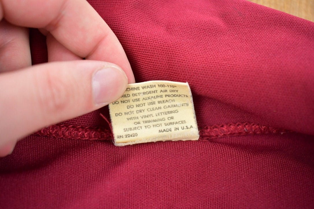 Vintage 1980s Collegiate Track Jacket Men's Small from propervintagecanada