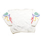 Vintage 1980s Colourful Design Knit Crewneck Sweater Men's Small from propervintagecanada