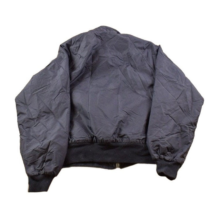 Vintage 1980s Columbia Sportswear Fleece Lined Black Satin Bomber Jacket Men's XL from propervintagecanada