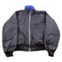 Vintage 1980s Columbia Sportswear Fleece Lined Black Satin Bomber Jacket Men&