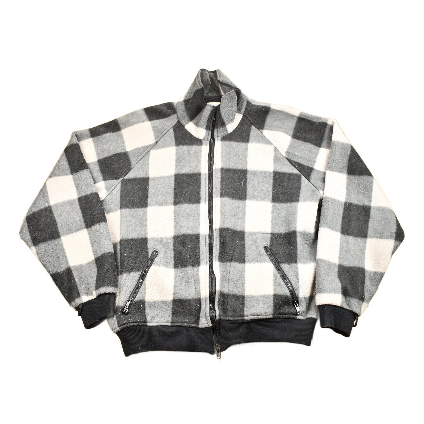 Vintage 1980s Columbia Sportswear Radial Sleeve Fleece Sweater Men's XL from propervintagecanada