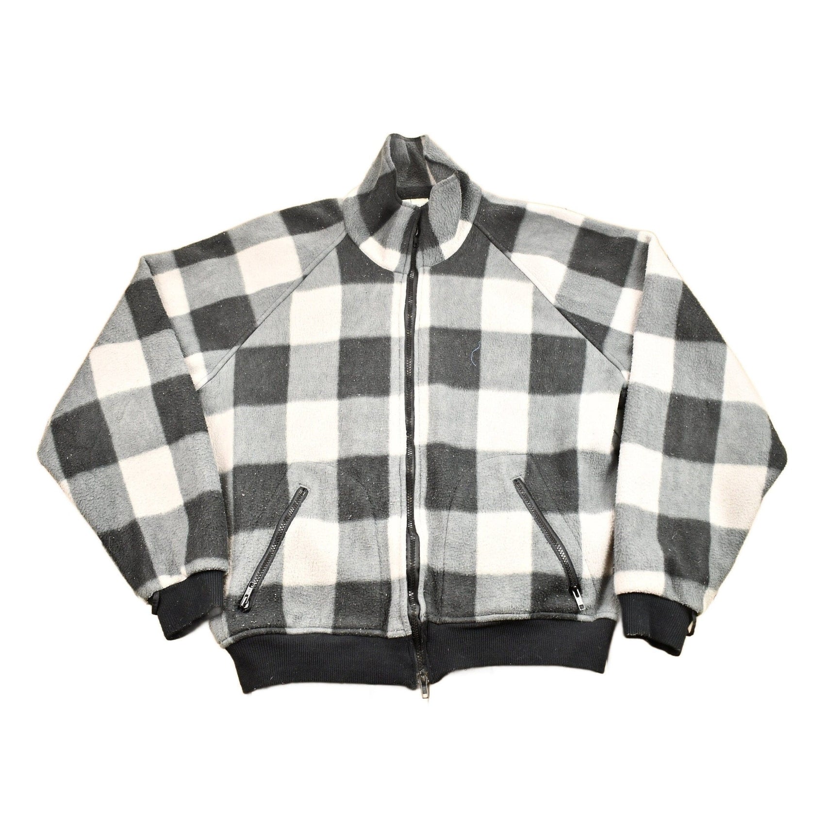 Vintage 1980s Columbia Sportswear Radial Sleeve Fleece Sweater Men's XL from propervintagecanada