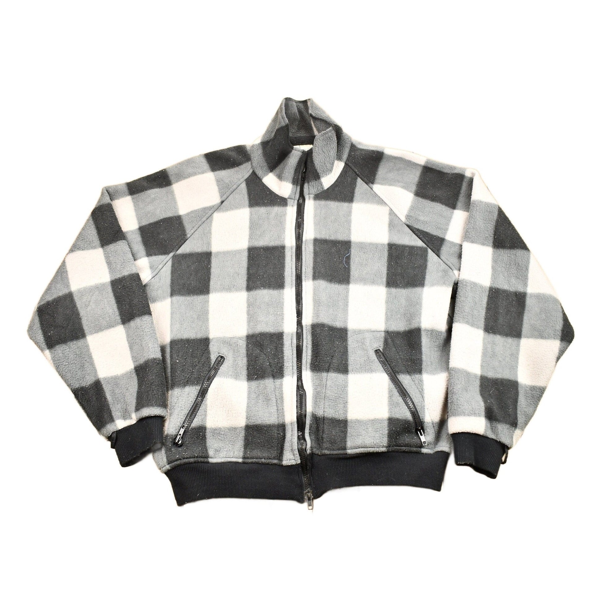 Vintage 1980s Columbia Sportswear Radial Sleeve Fleece Sweater Men's XL from propervintagecanada