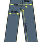 Vintage 1980s Contact Slack by Miller Pleated Pants Mens 30 x 28.5 from propervintagecanada