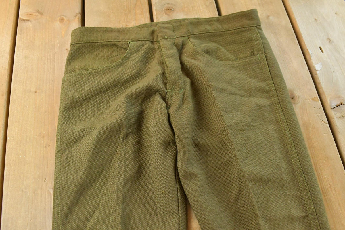 Vintage 1980s Contact Slack by Miller Pleated Pants Mens 30 x 28.5 from propervintagecanada