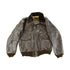 Vintage 1980s Cooper Shearling Fur Lined Leather Bomber Flight Jacket Men&