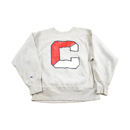 Vintage 1980s Cornell University Champion Reverse Weave Warmup Crewneck from propervintagecanada