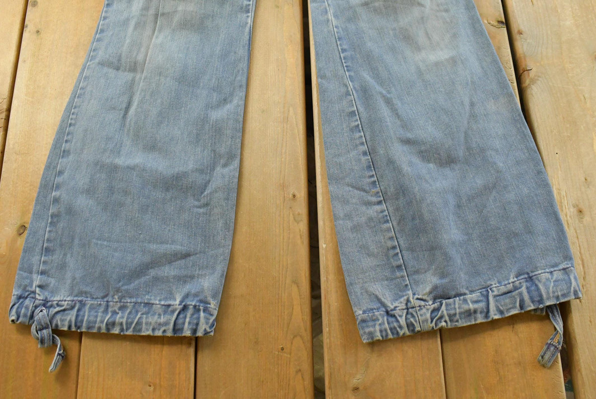 Vintage 1980s Cotler Flare Denim Blue Jeans Men's 28 x 32 from propervintagecanada