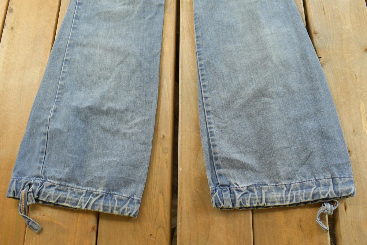 Vintage 1980s Cotler Flare Denim Blue Jeans Men's 28 x 32 from propervintagecanada