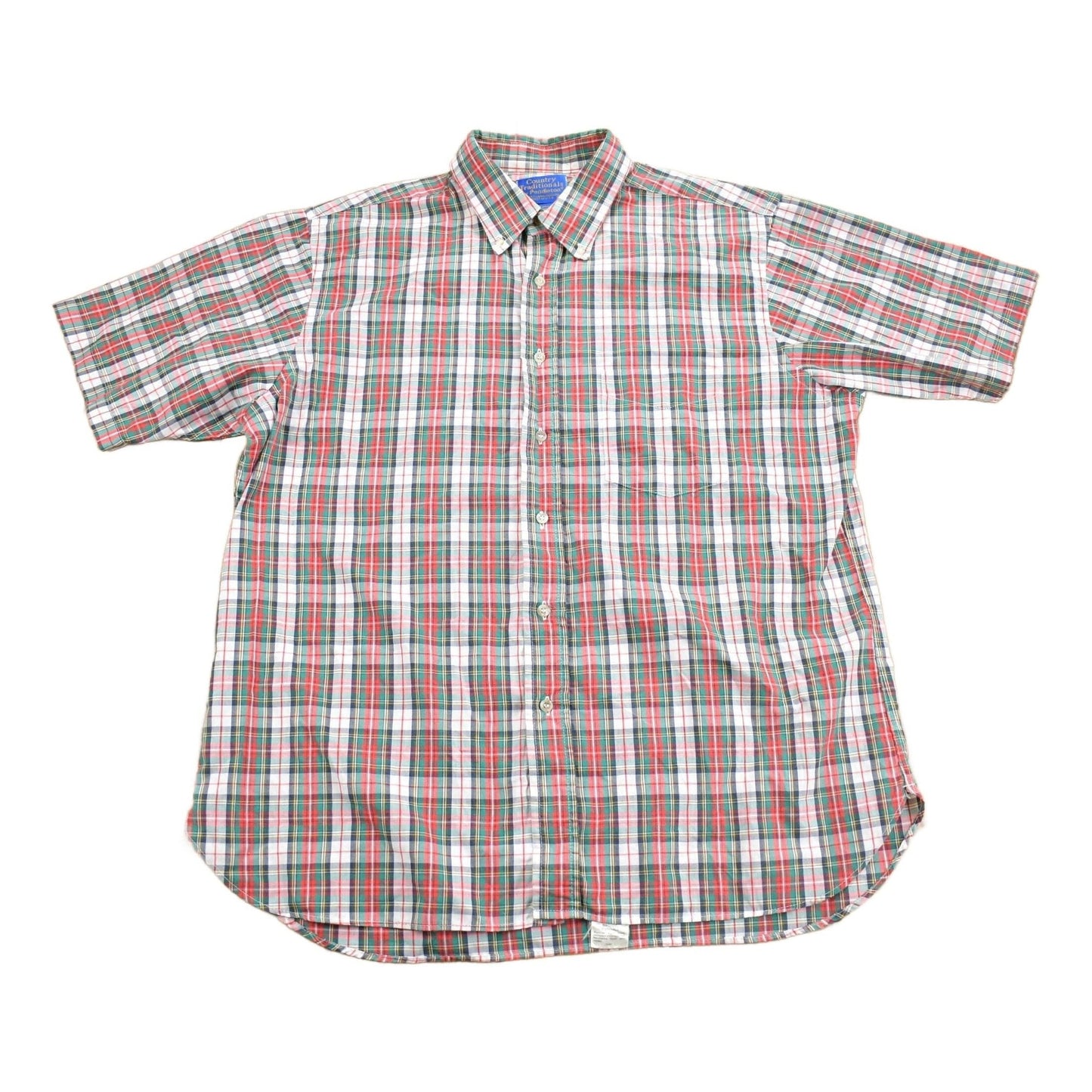 Vintage 1980s Country Traditional's By Pendleton Plaid Button Up Shirt Men's XL from propervintagecanada