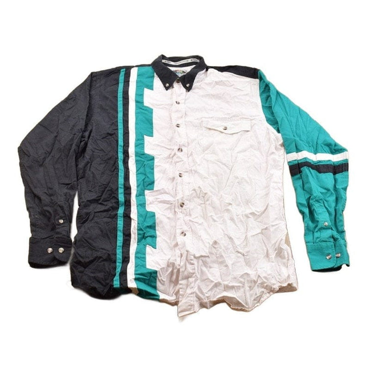 Vintage 1980s Cumberland Western Button Up Shirt Men's Large from propervintagecanada