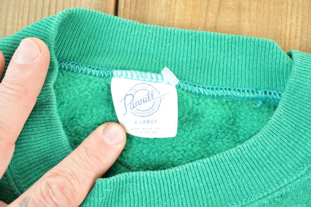 Vintage 1980s Cute Teddy Bear FAB Patch Crewneck Sweater Women's M from propervintagecanada