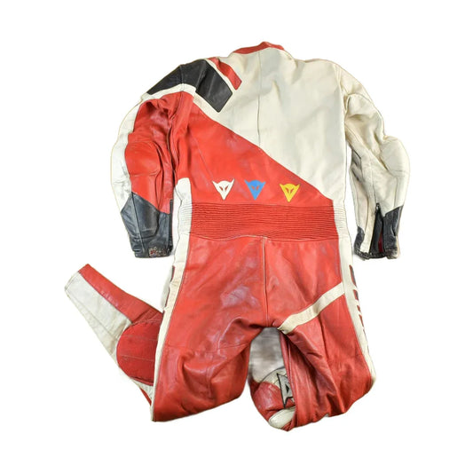 Vintage 1980s Dainese Crono Suit Motorcycle Racing Uniform Coveralls Men's 52 from propervintagecanada