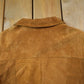 Vintage 1980s Dantelli Clasp Closure Suede Leather Coat Women's Small from propervintagecanada