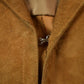 Vintage 1980s Dantelli Clasp Closure Suede Leather Coat Women's Small from propervintagecanada