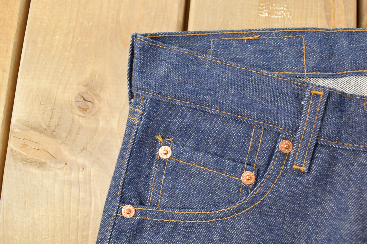 Vintage 1980s Deadstock Levi's 501 Original Fit Denim Jeans Men's 29 x 34 from propervintagecanada