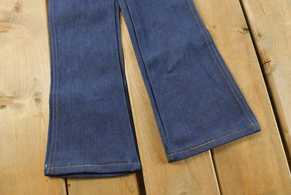 Vintage 1980s Deadstock Maverick Denim Blue Jeans Youth Size 20 x 19 from propervintagecanada