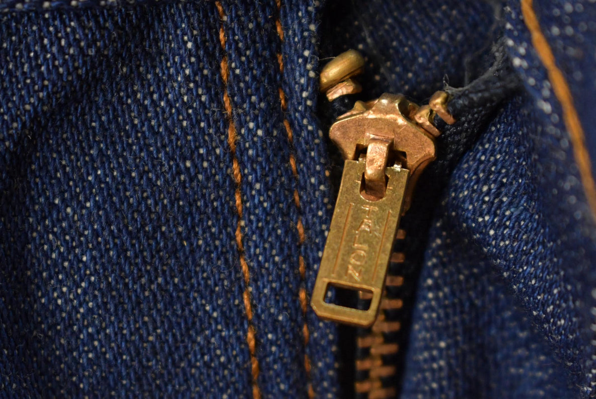 Vintage 1980s Deadstock Maverick Denim Blue Jeans Youth Size 20 x 19 from propervintagecanada
