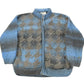 Vintage 1980s Del Mundo Wool Hand Knit Full Zip Sweater Men's Large from propervintagecanada