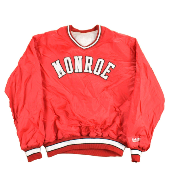 Vintage 1980s DeLong Monroe Pullover Windbreaker Jacket Men's XL from propervintagecanada