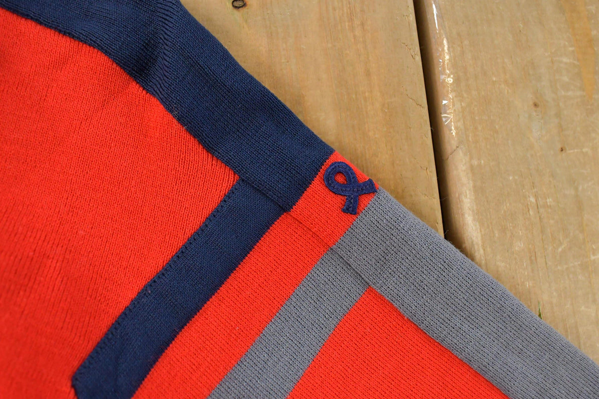 Vintage 1980s Demetre Wool Knit Quarter Zip Sweater Men's Medium from propervintagecanada