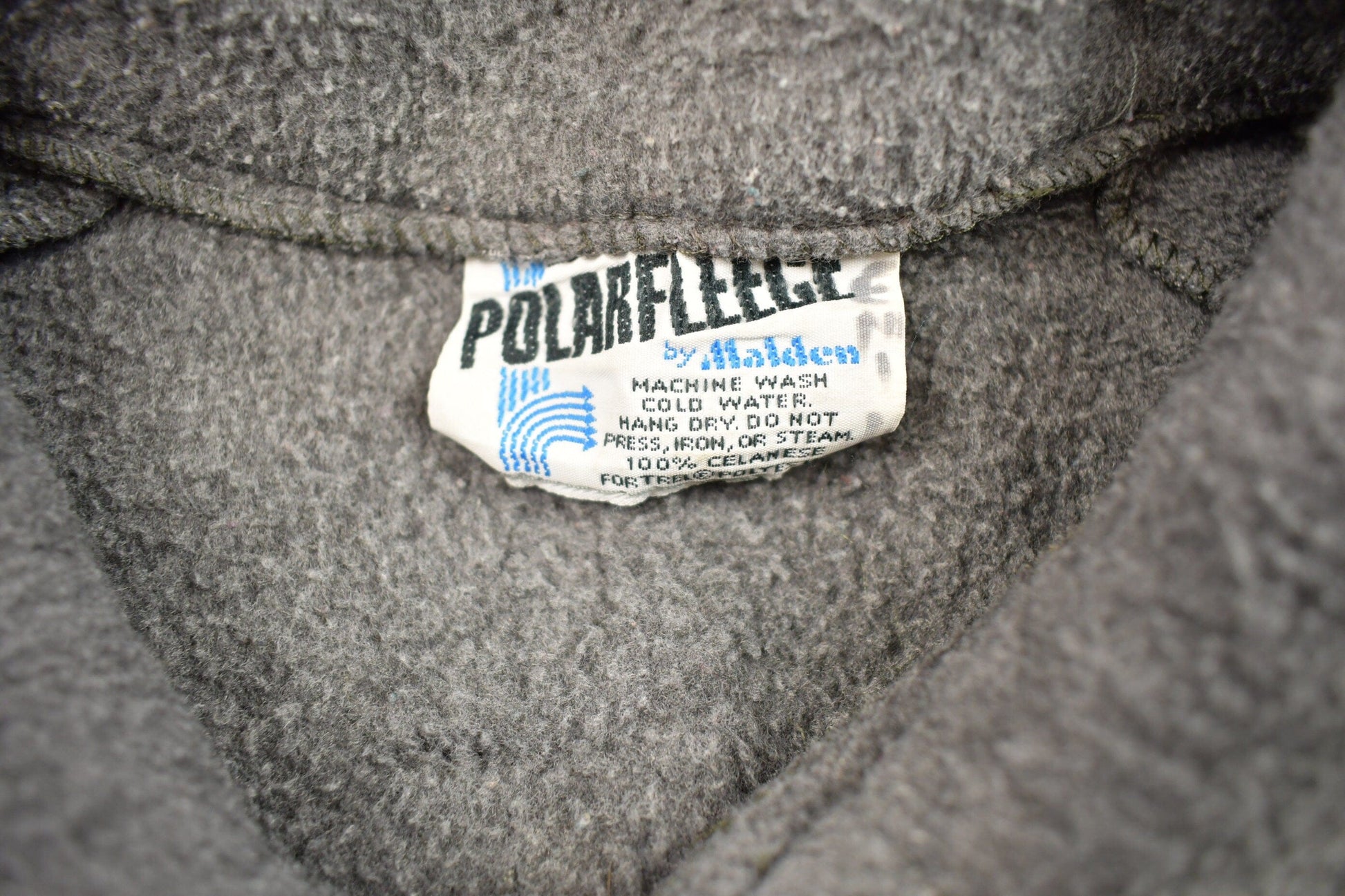 Vintage 1980s Denali Zip Up Polar Fleece Sweater Men's Large from propervintagecanada