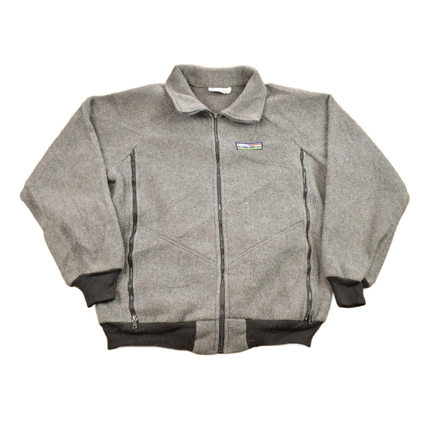 Vintage 1980s Denali Zip Up Polar Fleece Sweater Men's Large from propervintagecanada