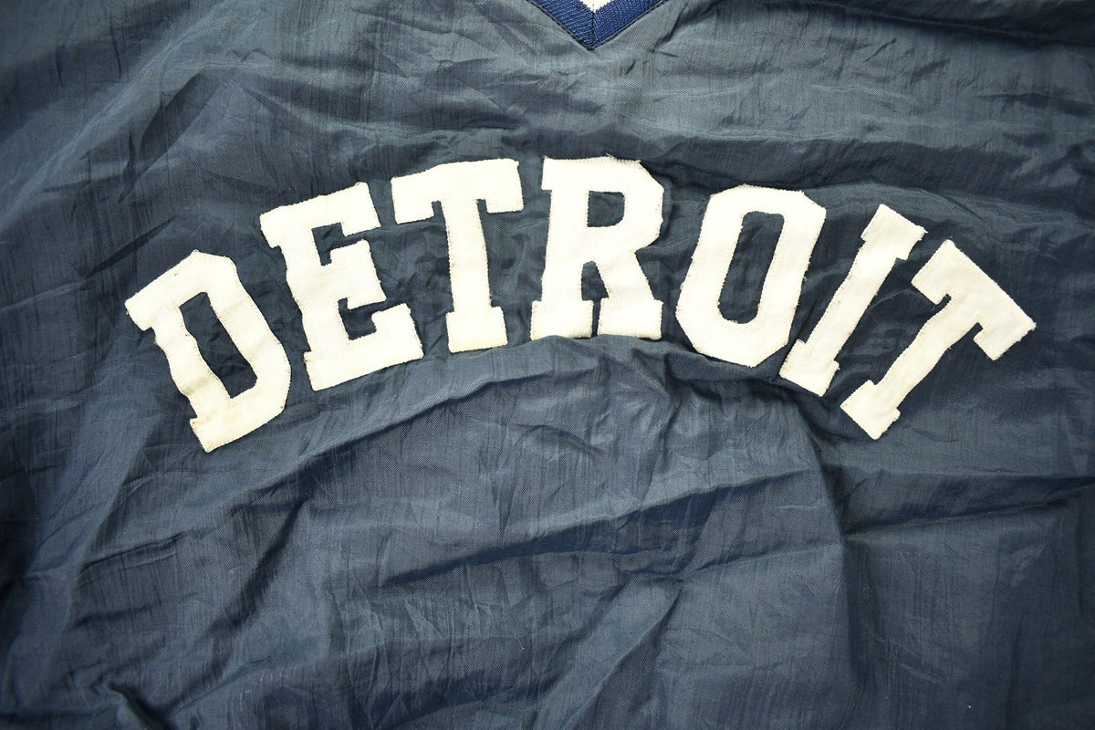 Vintage 1980s Detroit Tigers MLB Pullover Windbreaker Jacket Men's 2XL from propervintagecanada