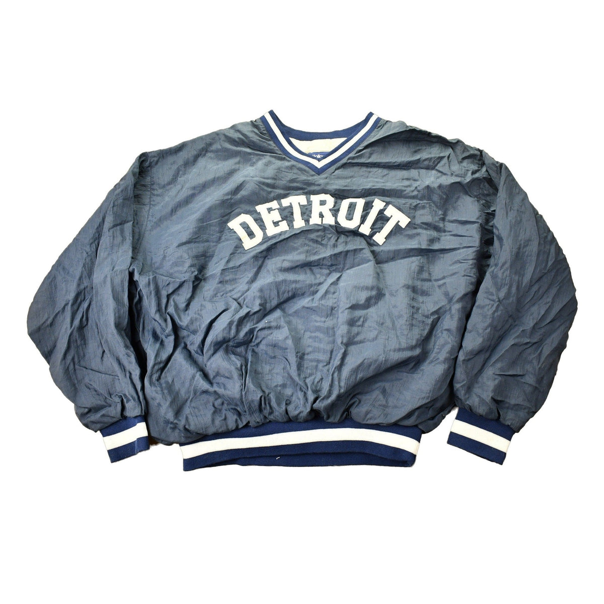 Vintage 1980s Detroit Tigers MLB Pullover Windbreaker Jacket Men's 2XL from propervintagecanada