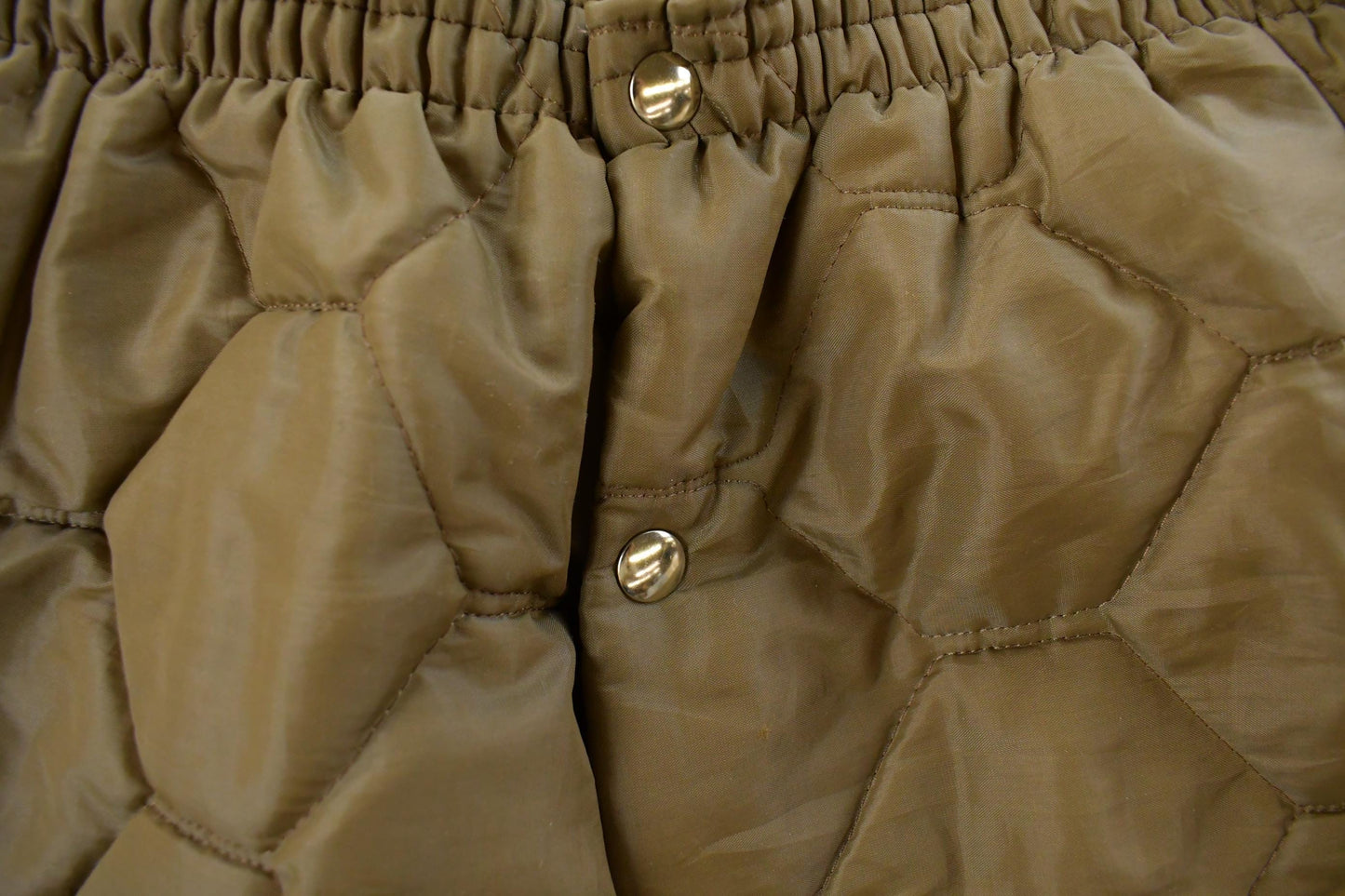 Vintage 1980s Diamond Quilted Brown Puffer Pants Men's Large from propervintagecanada