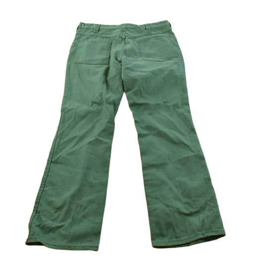 Vintage 1980s Dickies Green Workwear Chino Pants Men's 33 x 29.5 from propervintagecanada