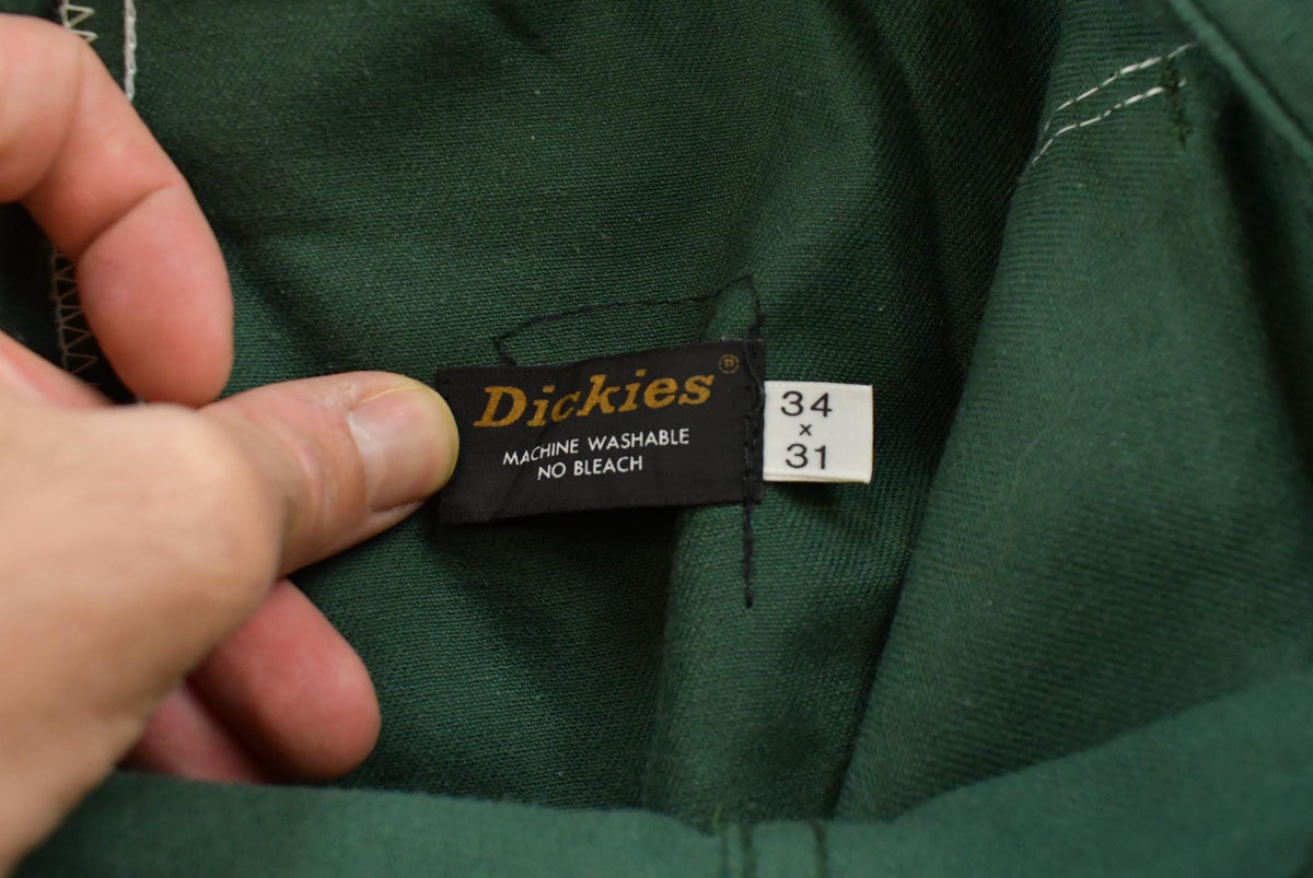Vintage 1980s Dickies Green Workwear Chino Pants Men's 33 x 29.5 from propervintagecanada