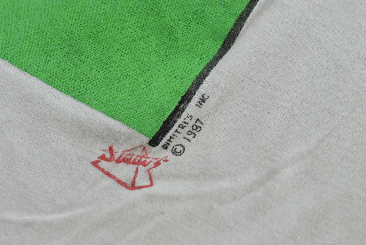 Vintage 1980s Dimitris Skate Shop Sumo T-Shirt Mens M from propervintagecanada