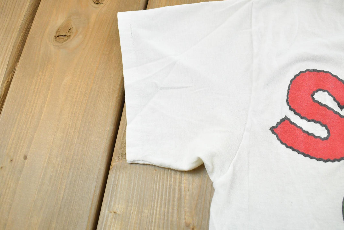 Vintage 1980s Dimitris Skate Shop Sumo T-Shirt Mens M from propervintagecanada
