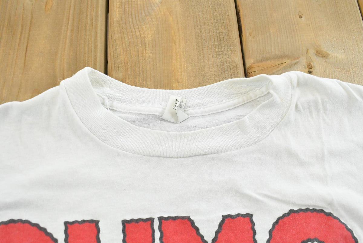 Vintage 1980s Dimitris Skate Shop Sumo T-Shirt Mens M from propervintagecanada