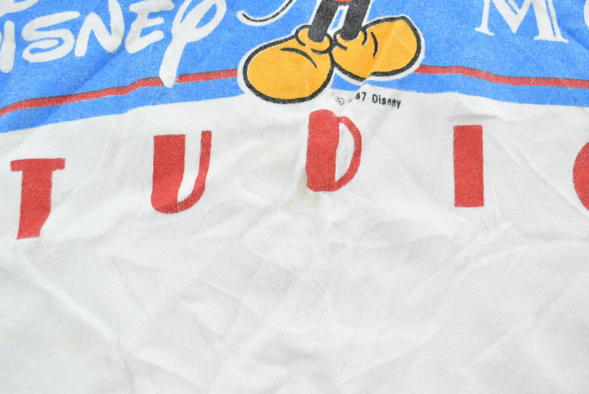 Vintage 1980s Disney MGM Studios Mickey Mouse Graphic T-Shirt Men's Medium from propervintagecanada