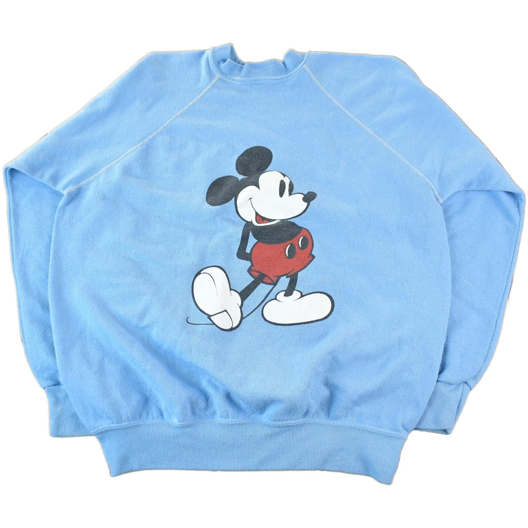 Vintage 1980s Disney Mickey Mouse Crewneck Sweatshirt Men's Medium from propervintagecanada