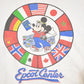 Vintage 1980s Disney Mickey Mouse Epcot Centre Crewneck Sweatshirt Men's L from propervintagecanada