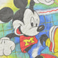 Vintage 1980s Disney World Mickey Mouse Graphic Cropped T-Shirt Women's Cropped L from propervintagecanada