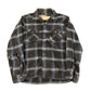 Vintage 1980s Distressed BVD Lanerossi Plaid Wool Flannel Button Up Shirt Men's M from propervintagecanada