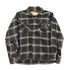 Vintage 1980s Distressed BVD Lanerossi Plaid Wool Flannel Button Up Shirt Men&