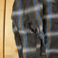 Vintage 1980s Distressed BVD Lanerossi Plaid Wool Flannel Button Up Shirt Men's M from propervintagecanada