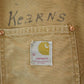 Vintage 1980s Distressed Carhartt Blanket Lined Chore Coat Men's M from propervintagecanada