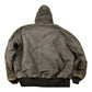 Vintage 1980s Distressed Carhartt Hooded Work Jacket Men's 2XL from propervintagecanada