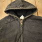 Vintage 1980s Distressed Carhartt Hooded Work Jacket Men's 2XL from propervintagecanada