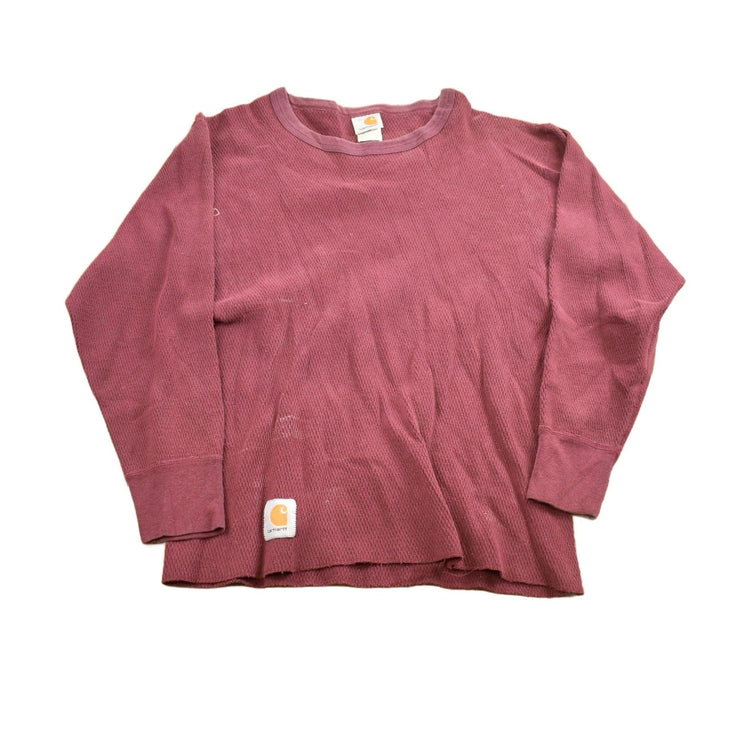Vintage 1980s Distressed Carhartt Thermal Shirt Men's Medium from propervintagecanada